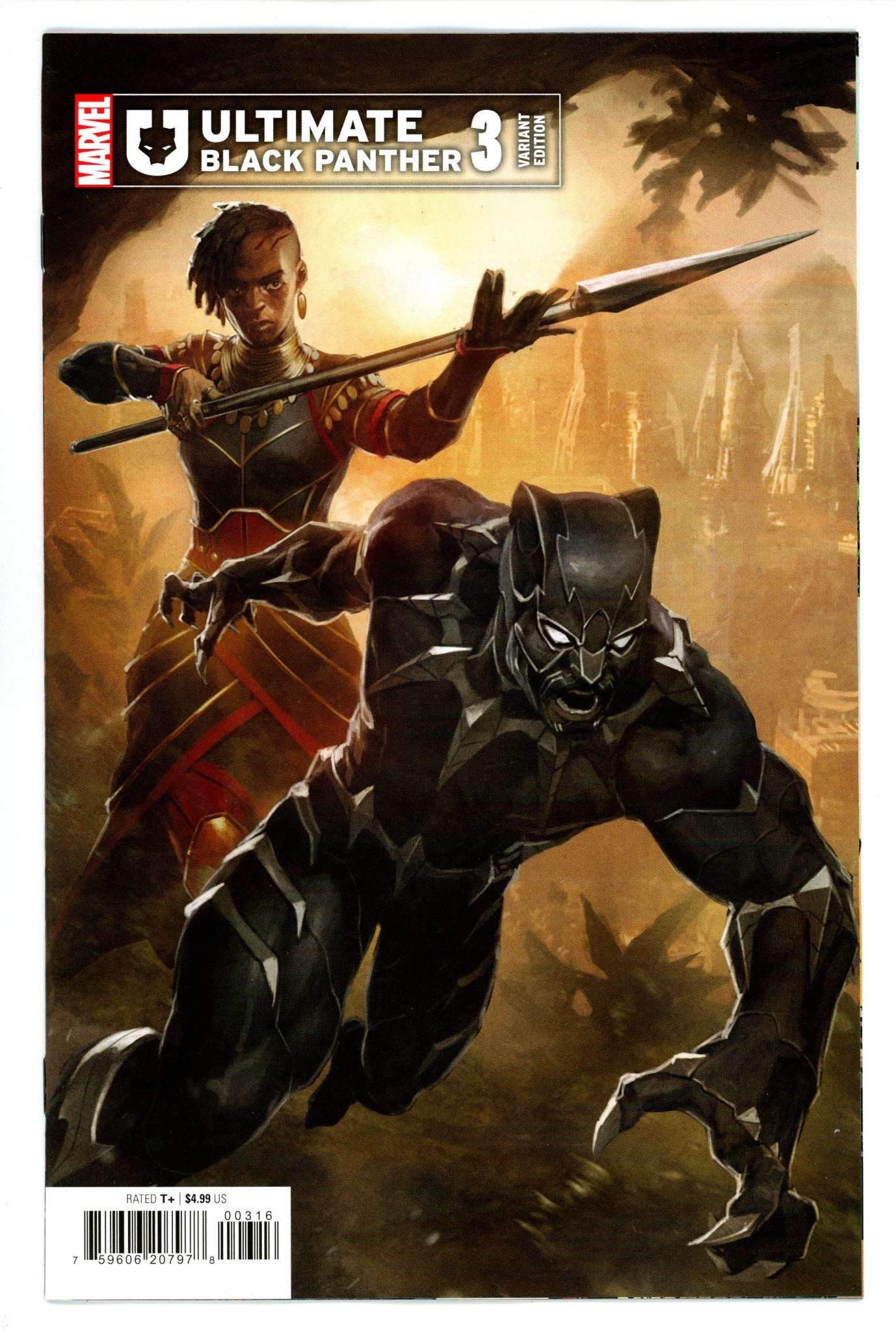 Ultimate Black Panther 3 NM- (9.2) (2024) Srisuwan Incentive Variant 