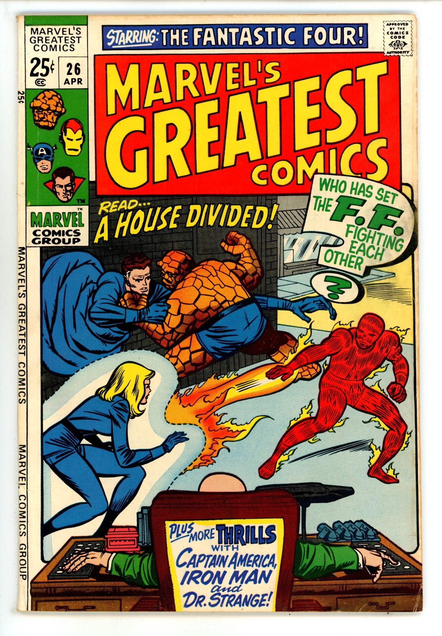 Marvel's Greatest Comics 26 FN (6.0) (1970) 