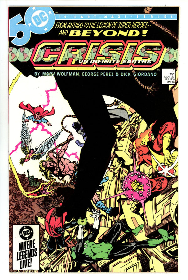 Crisis on Infinite Earths 2 VF (8.0) (1985)