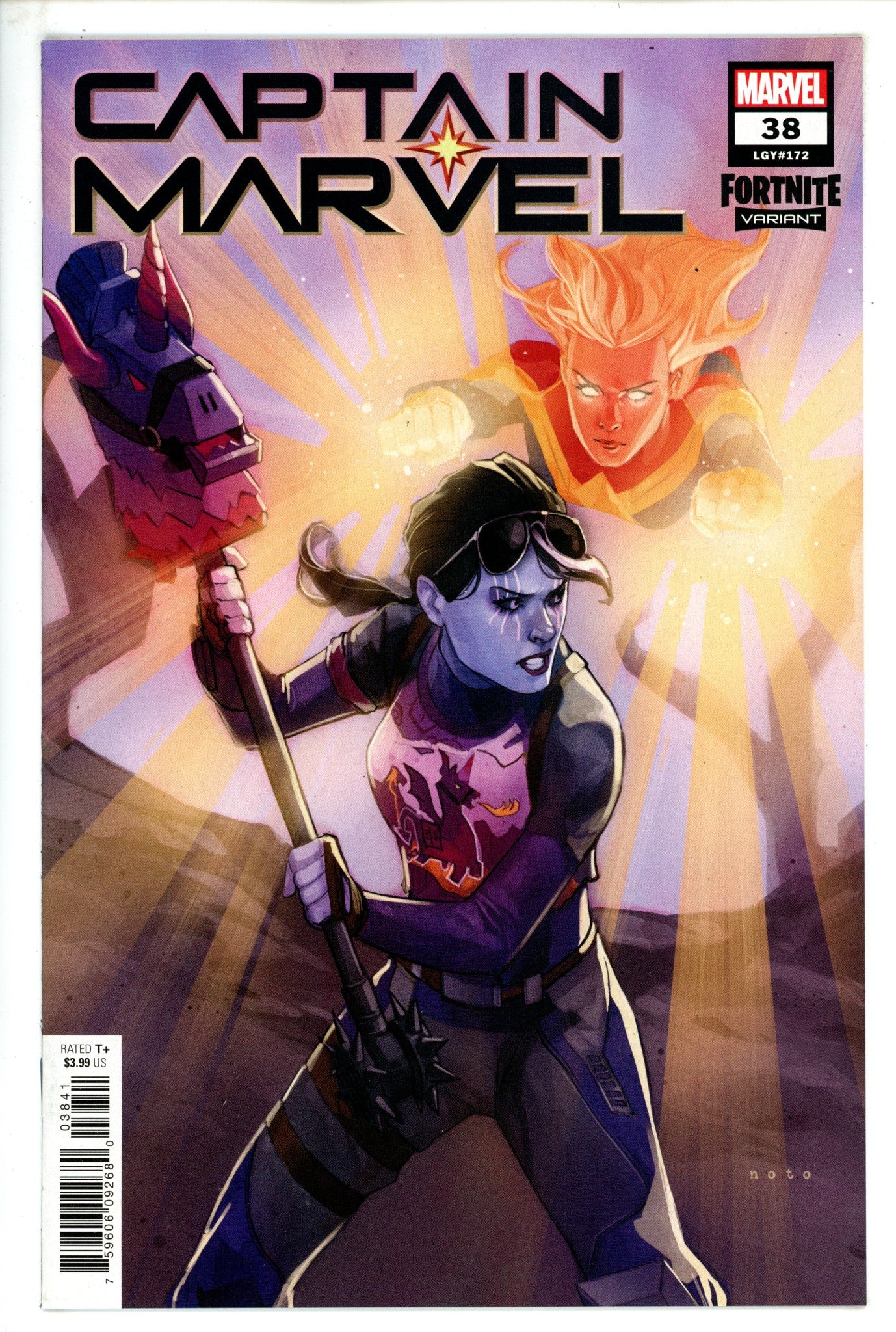 Captain Marvel Vol 11 38 (172) High Grade (2022) Noto Variant 