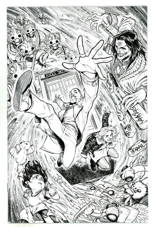 Doctor Who Fifteenth Doctor 4 Andreo B&W Virgin Variant (2024)