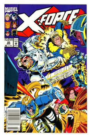X-Force Vol 1 20 High Grade (1993) Newsstand