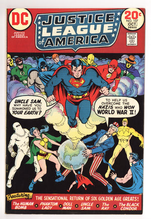 Justice League of America Vol 1 107 VG (4.0) (1973)