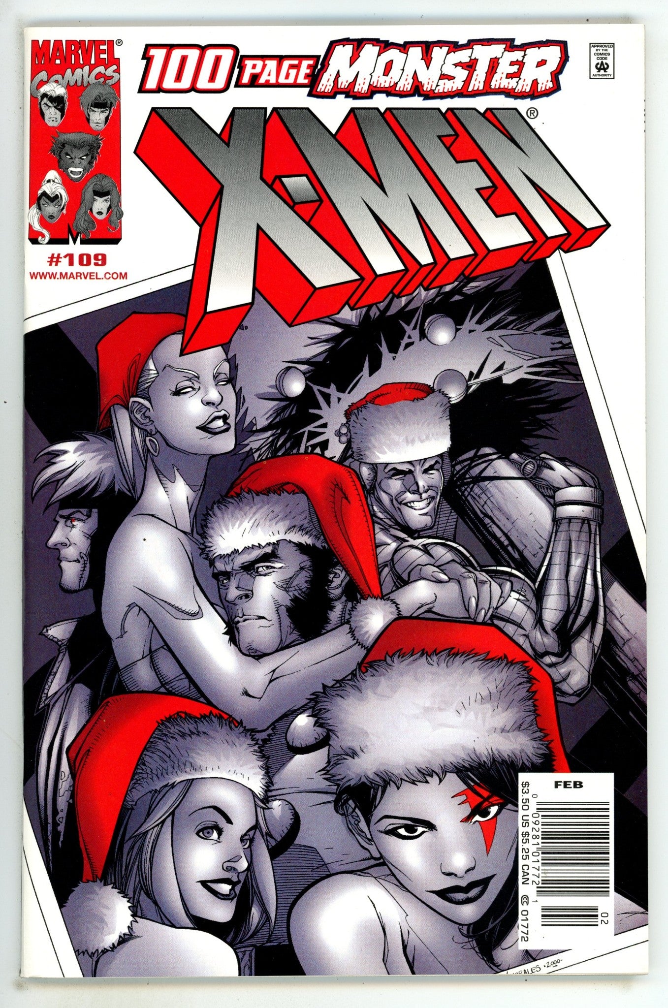 X-Men Vol 1 109 VF/NM (9.0) (2001) Newsstand 