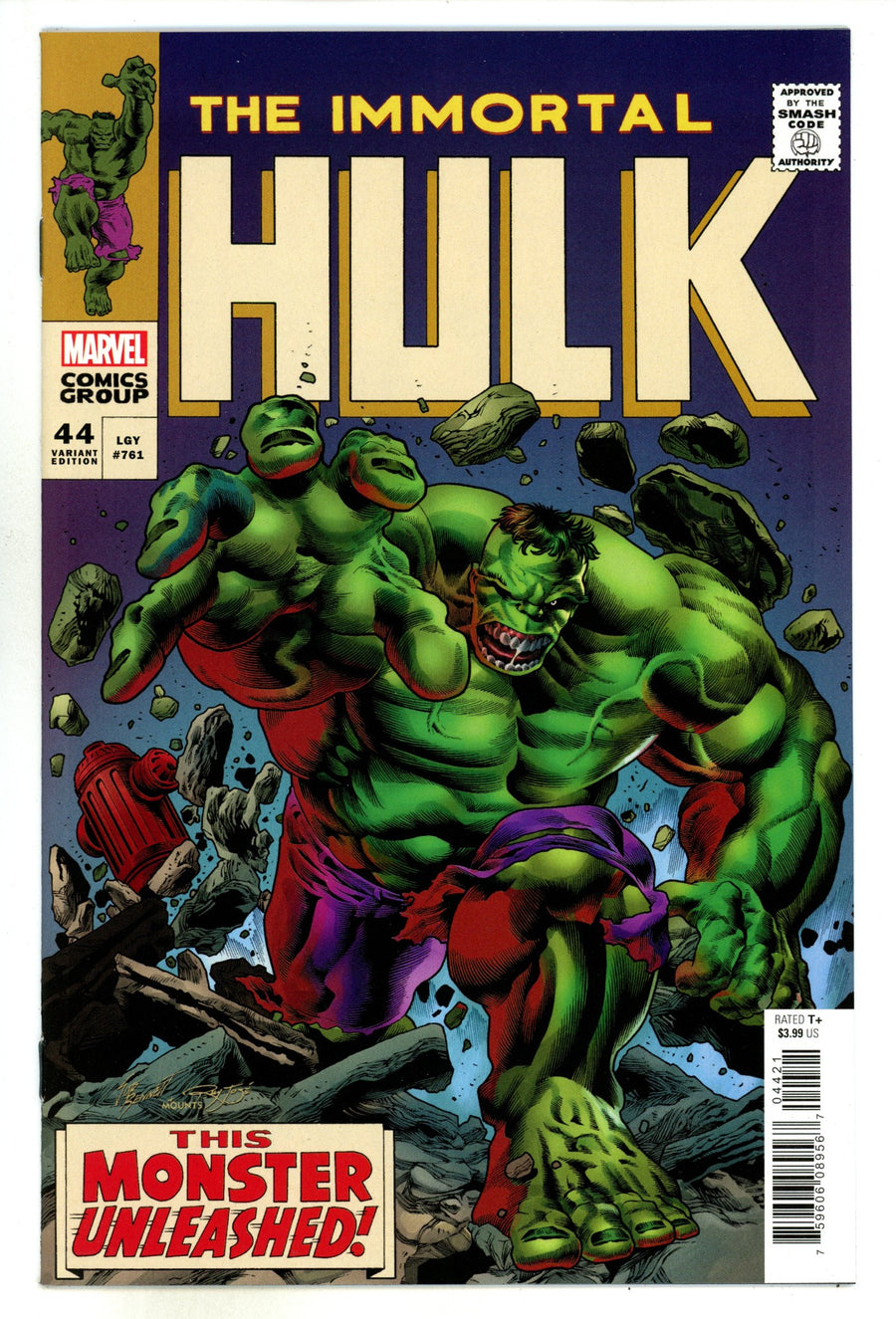 Immortal Hulk 44 High Grade (2021) Bennett Homage Variant 