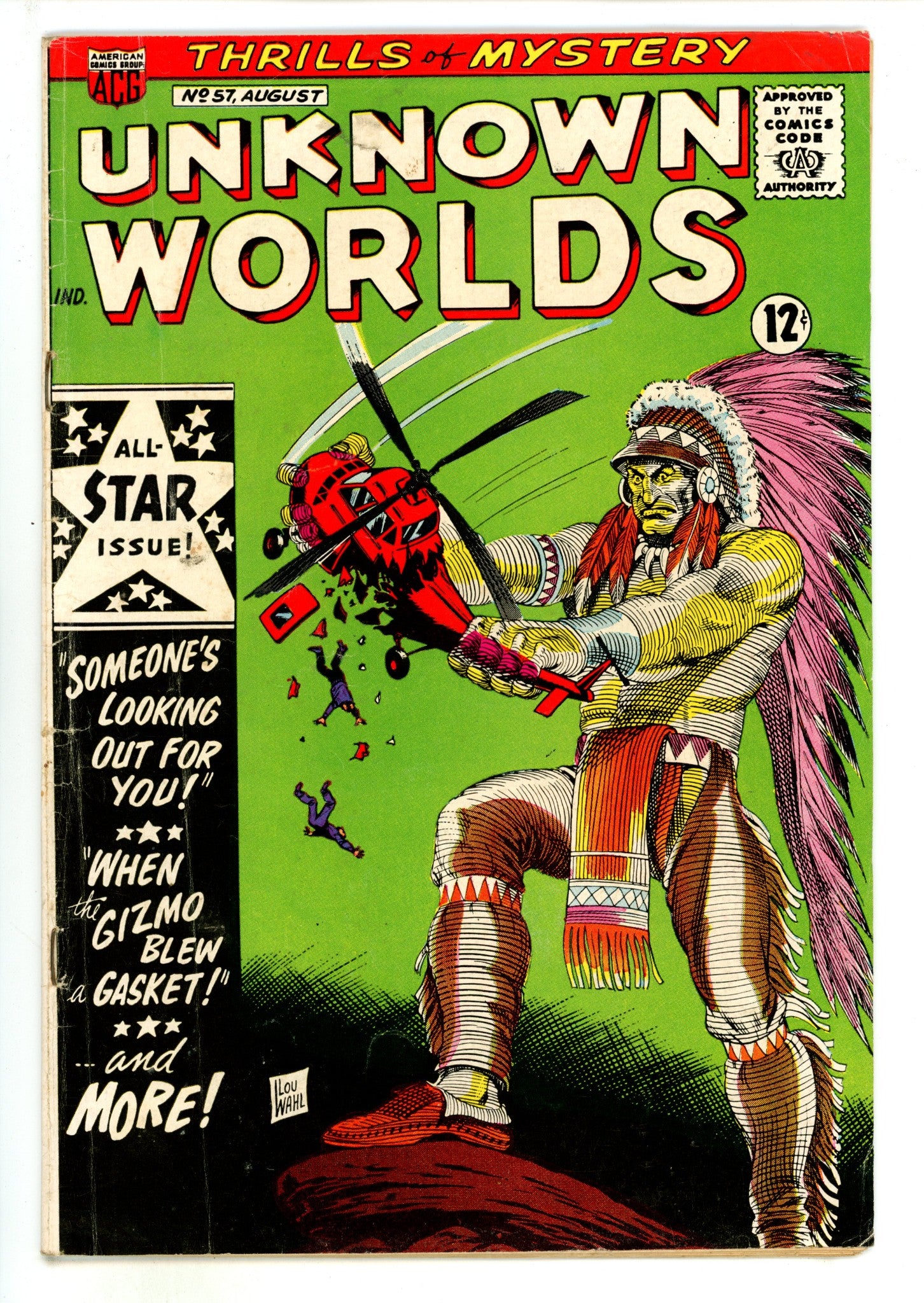 Unknown Worlds 57 VG/FN (5.0) (1967) 