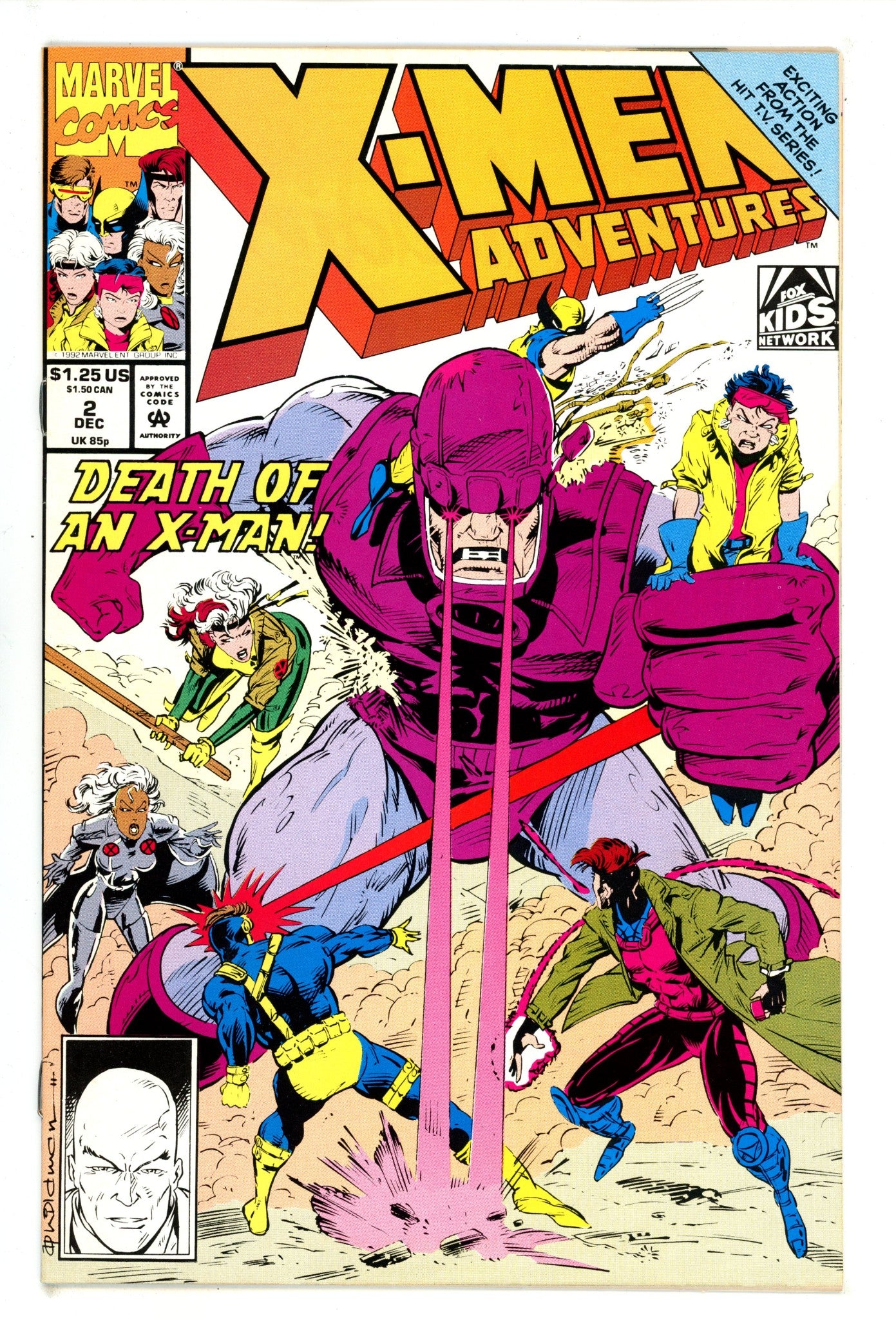 X-Men Adventures Vol 1 2 High Grade (1992) 