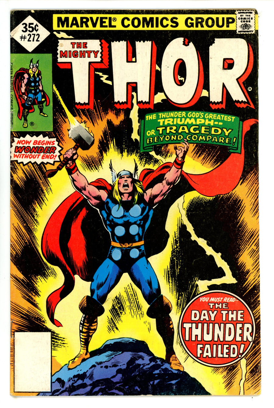 Thor Vol 1 272 Whitman VG+ (1978)