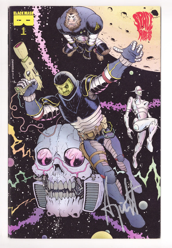 Space Riders 1 High Grade (2015) 3rd Print Signed x1 Cover Alexis Ziritt