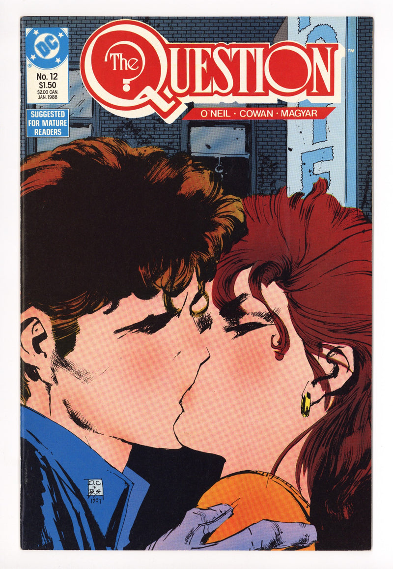 The Question Vol 1 12 High Grade (1988) 