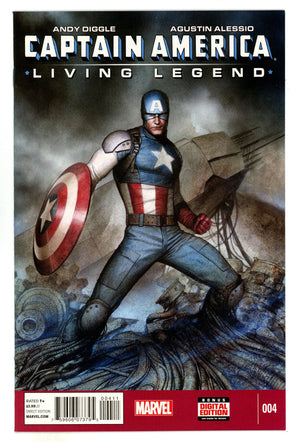 Captain America: Living Legend 4 High Grade (2014)