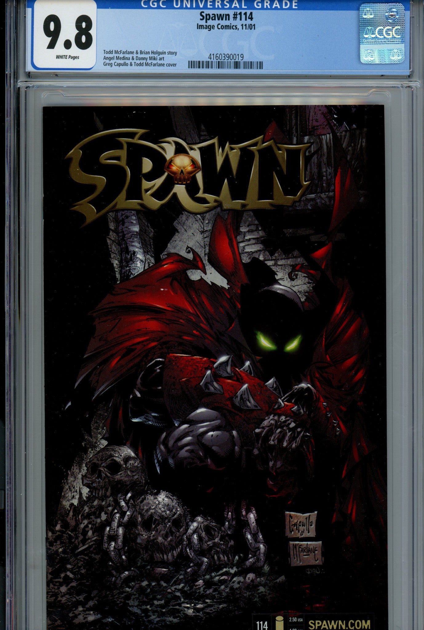 Spawn 114 CGC 9.8 (NM/M) (2001) 