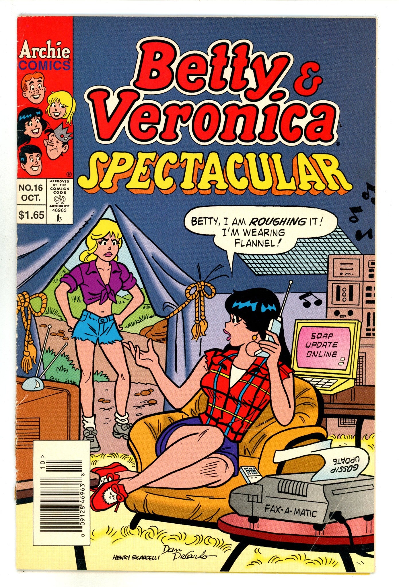 Betty and Veronica Spectacular 16 GD (2.0) (1995) Canadian Price Variant 