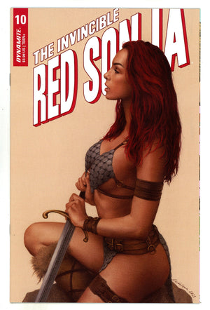 The Invincible Red Sonja 10 High Grade (2022) Celina Variant