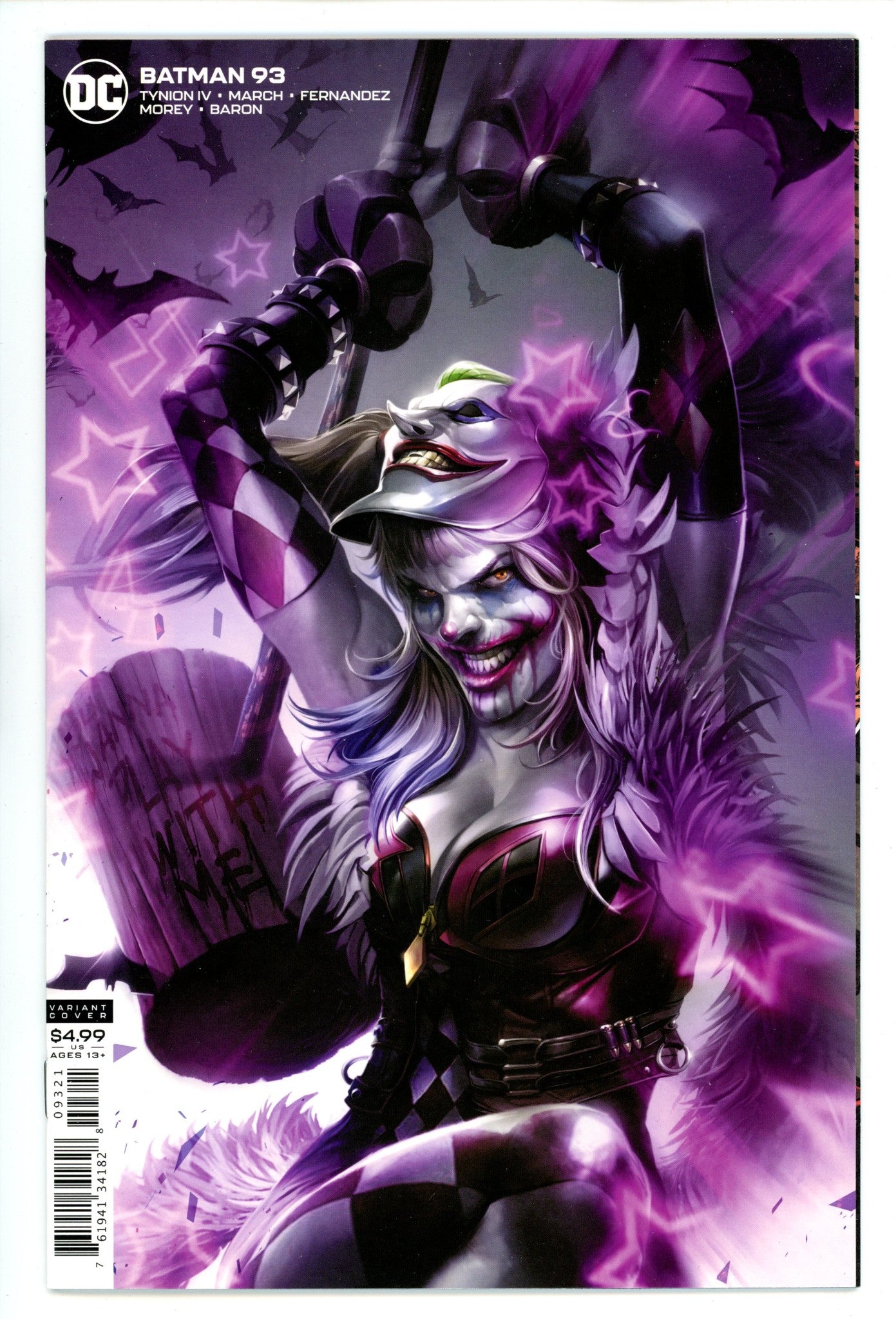 Batman Vol 3 93 High Grade (2020) Mattina Variant 