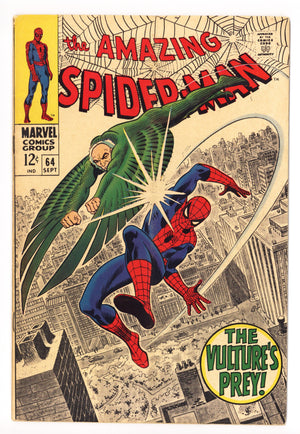 The Amazing Spider-Man Vol 1 64 VG+ (4.5) (1968)