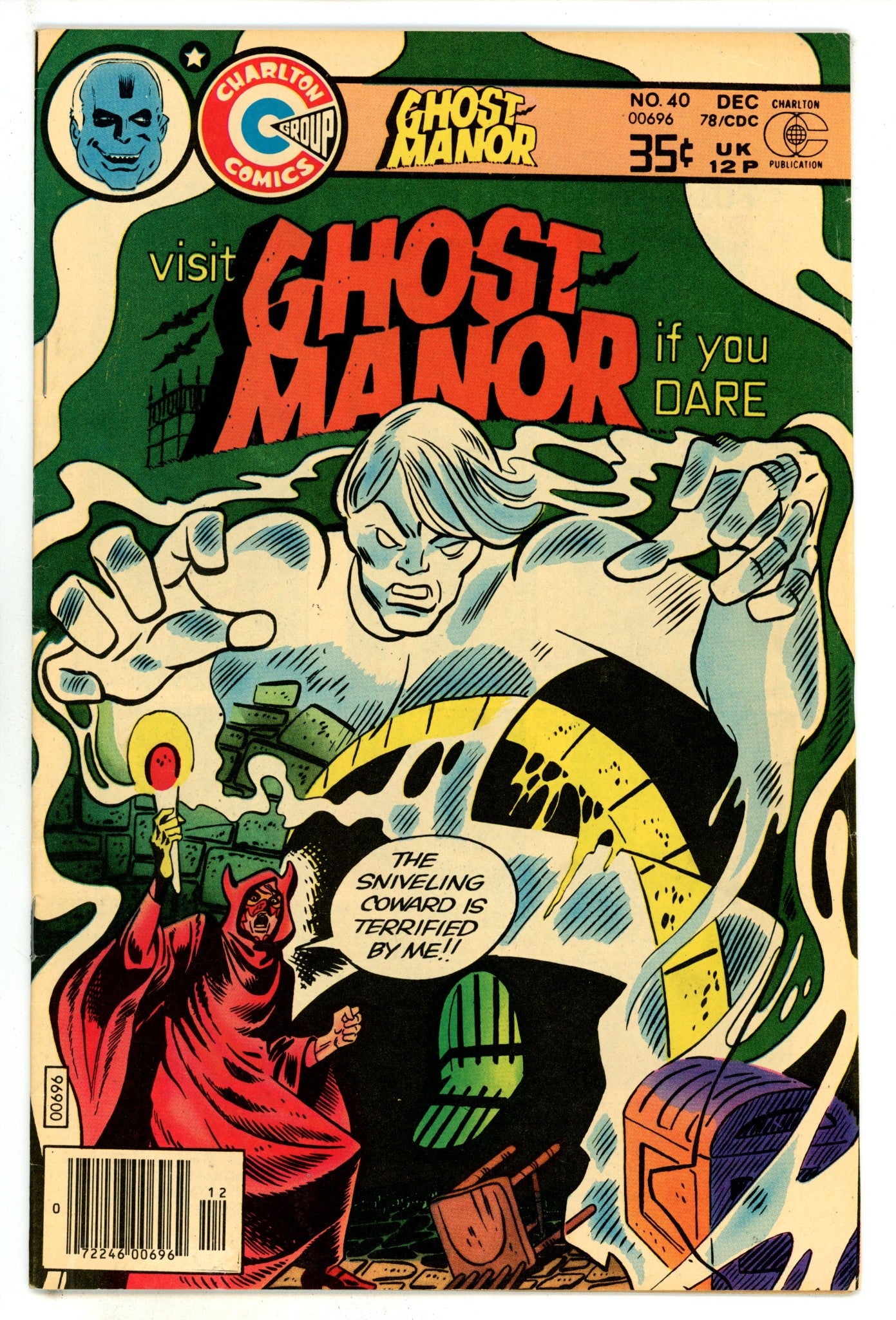 Ghost Manor Vol 2 40 Mid Grade (1978) 