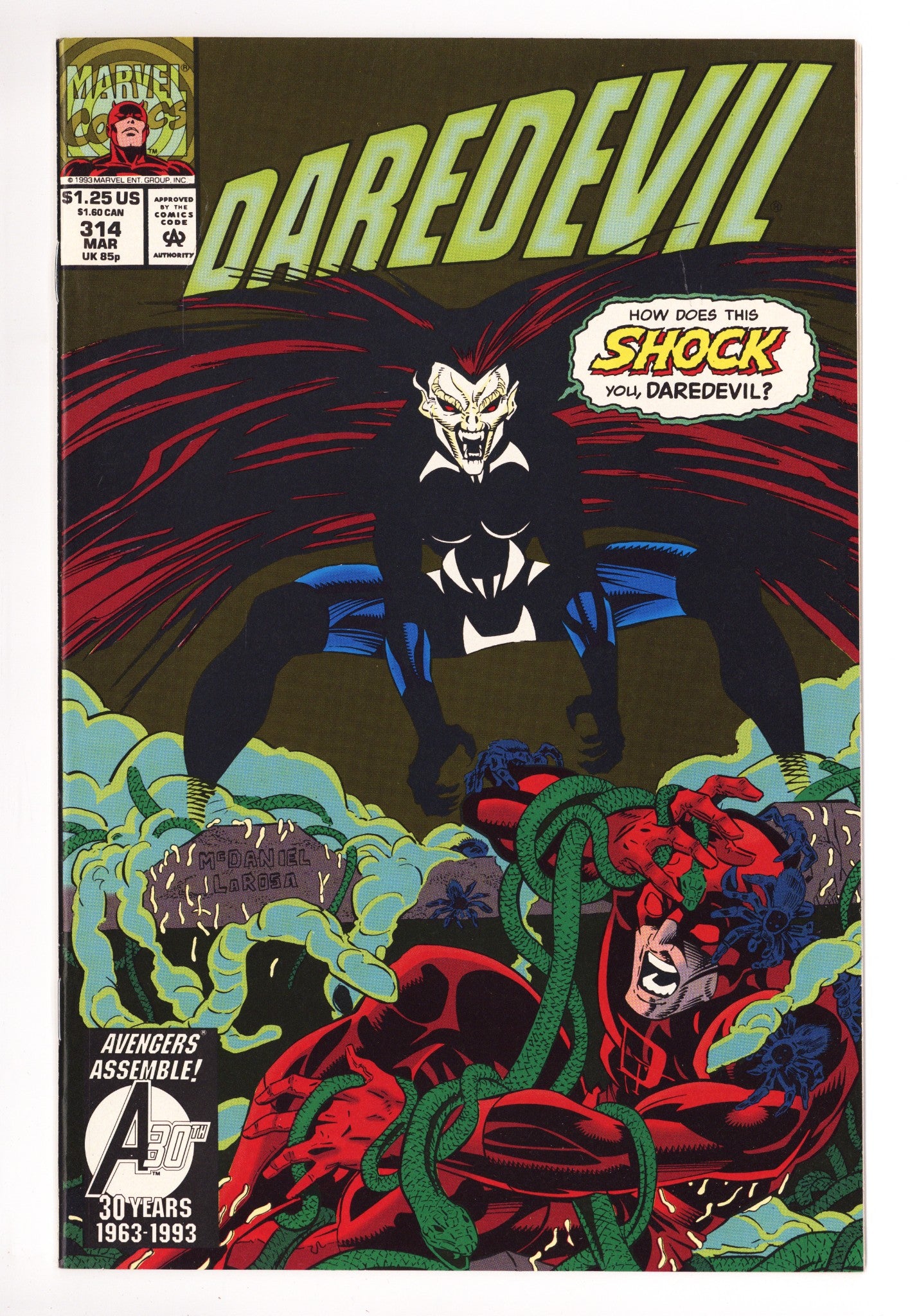 Daredevil Vol 1 314 High Grade (1993) 