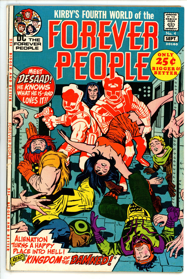The Forever People Vol 1 4 FN (6.0) (1971)
