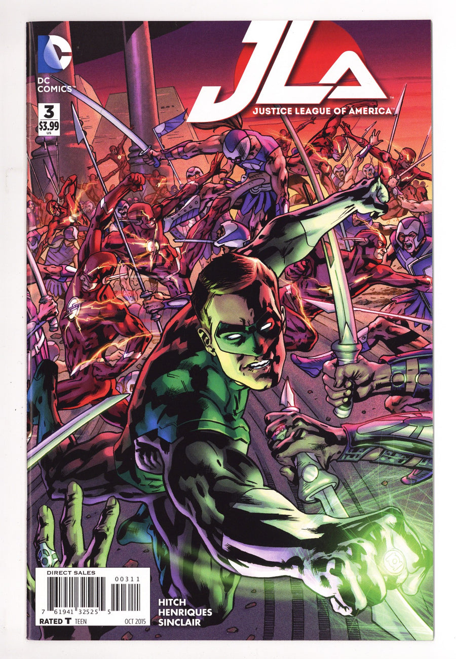 Justice League of America Vol 4 3 High Grade (2015) 