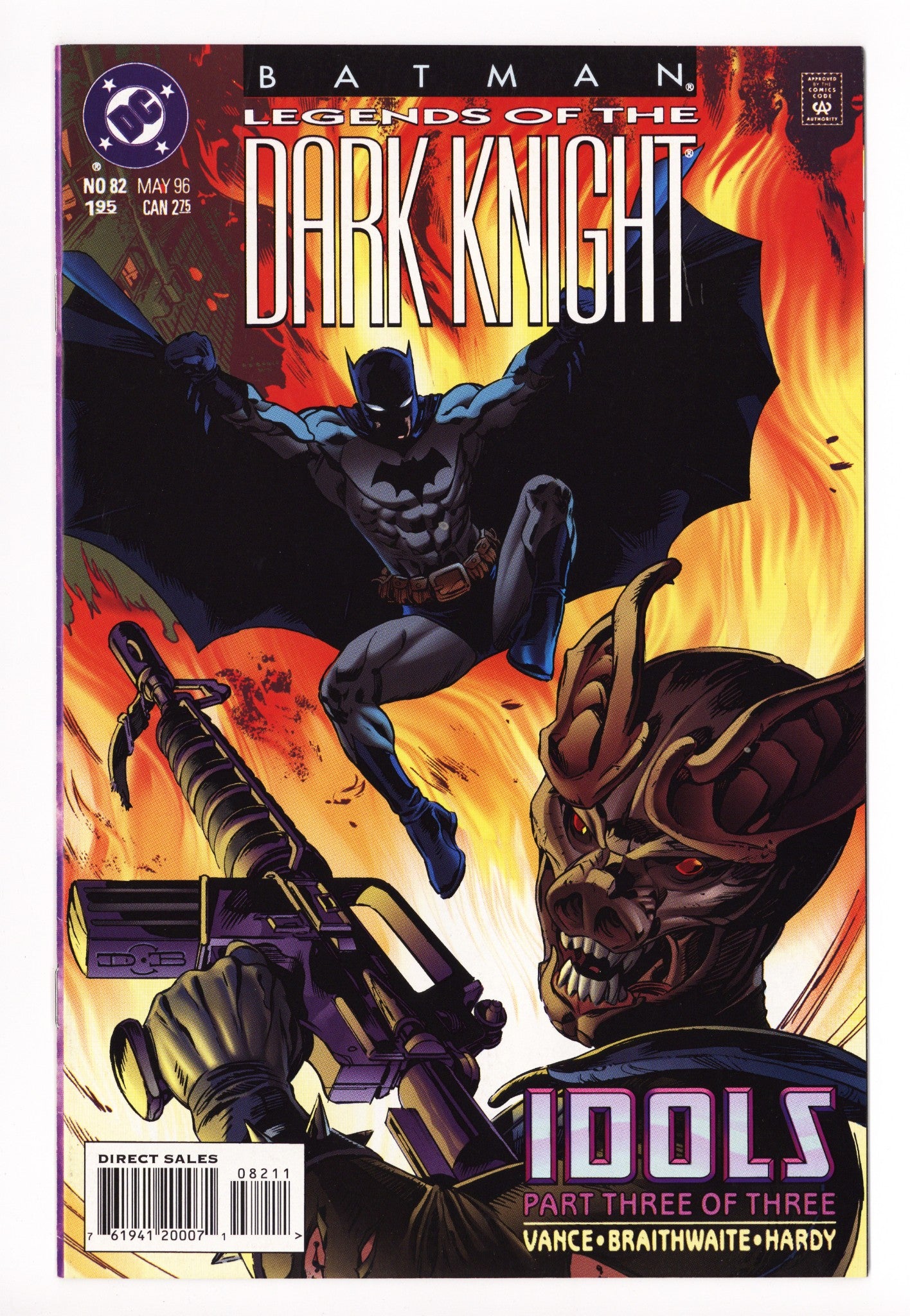 Batman: Legends of the Dark Knight 82 High Grade (1996) 