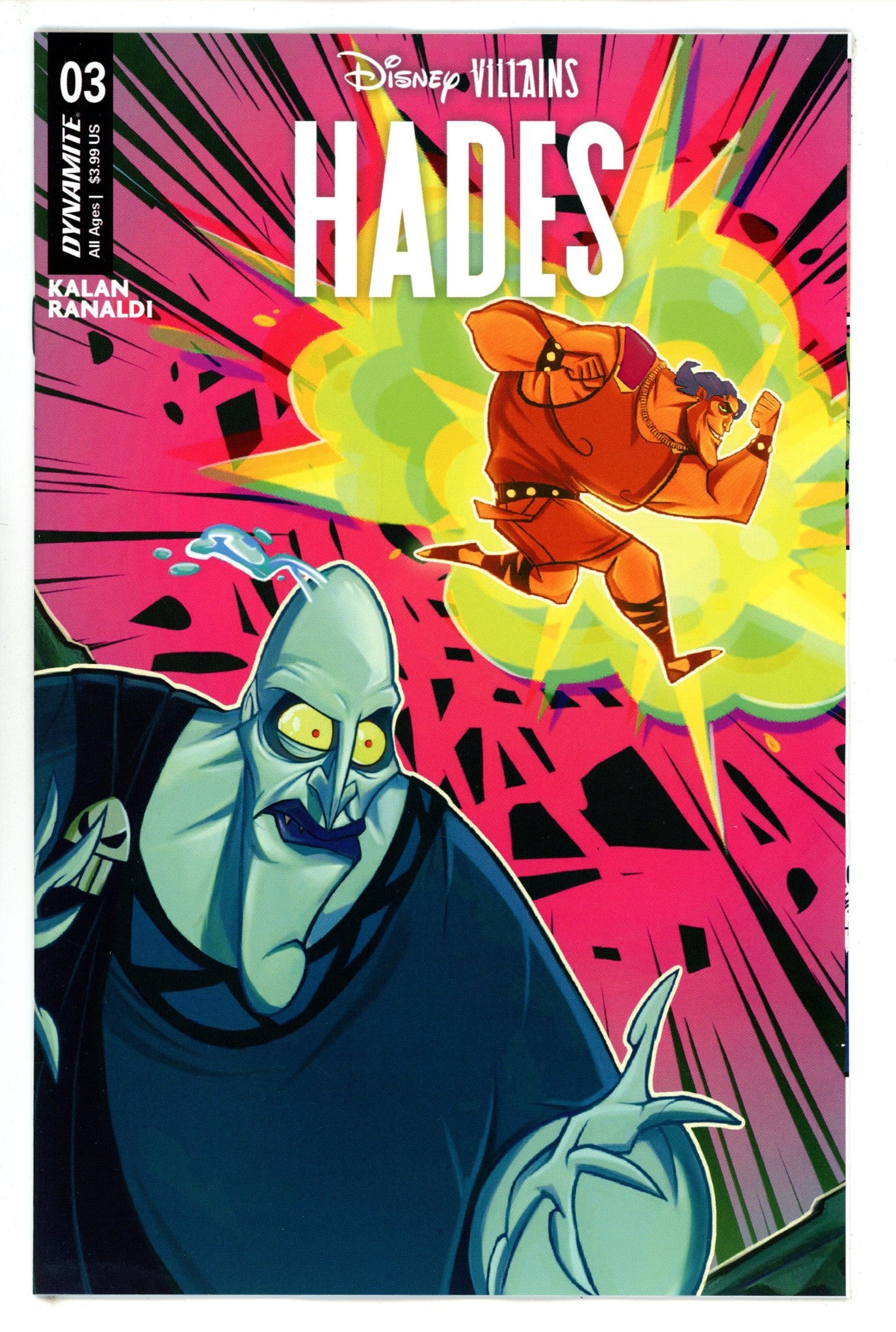 Disney Villains Hades 3 Tomaselli Variant (2023)