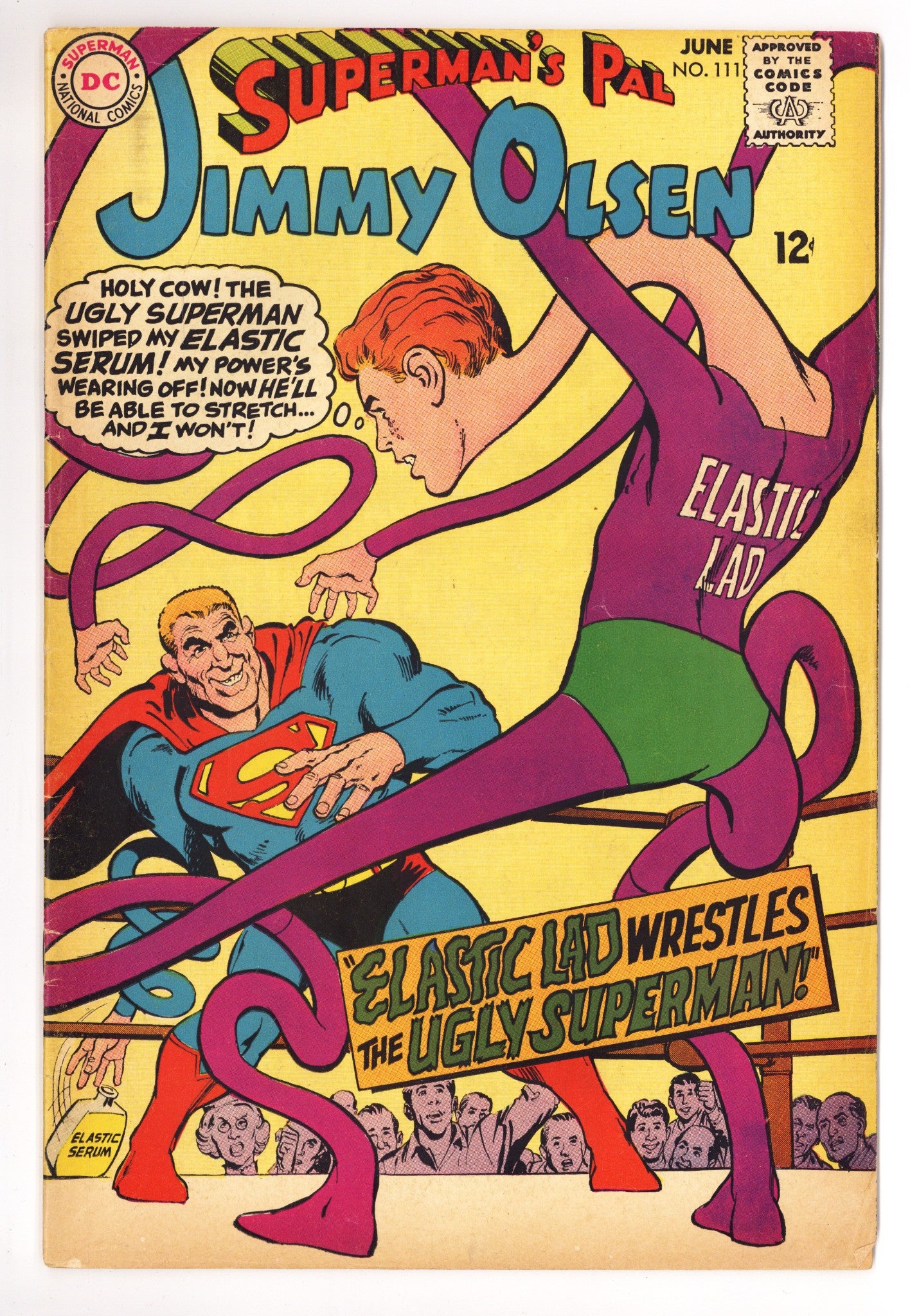 Superman's Pal, Jimmy Olsen Vol 1 111 Low Grade (1968) 