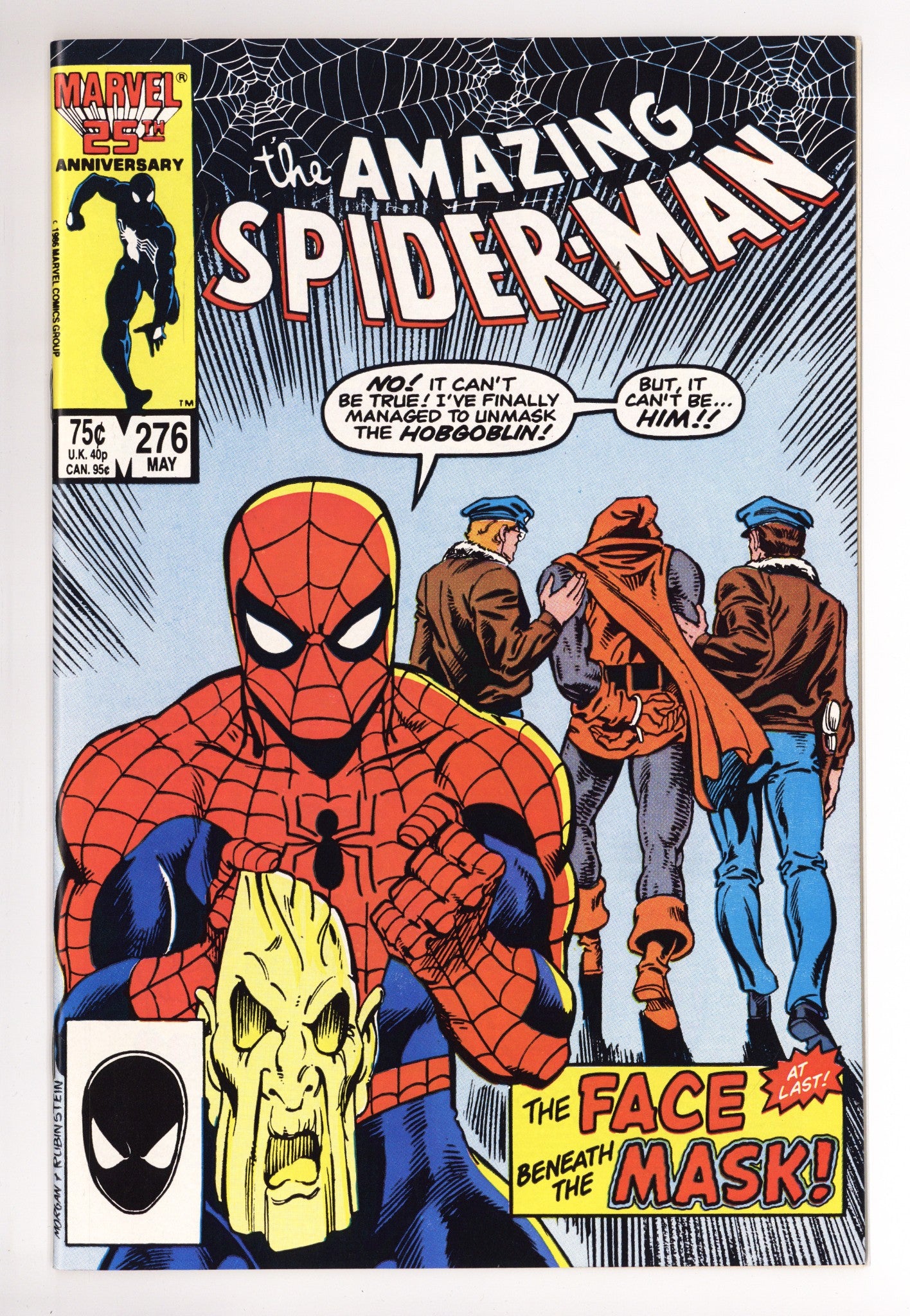 The Amazing Spider-Man Vol 1 276 VF/NM (9.0) (1986) 