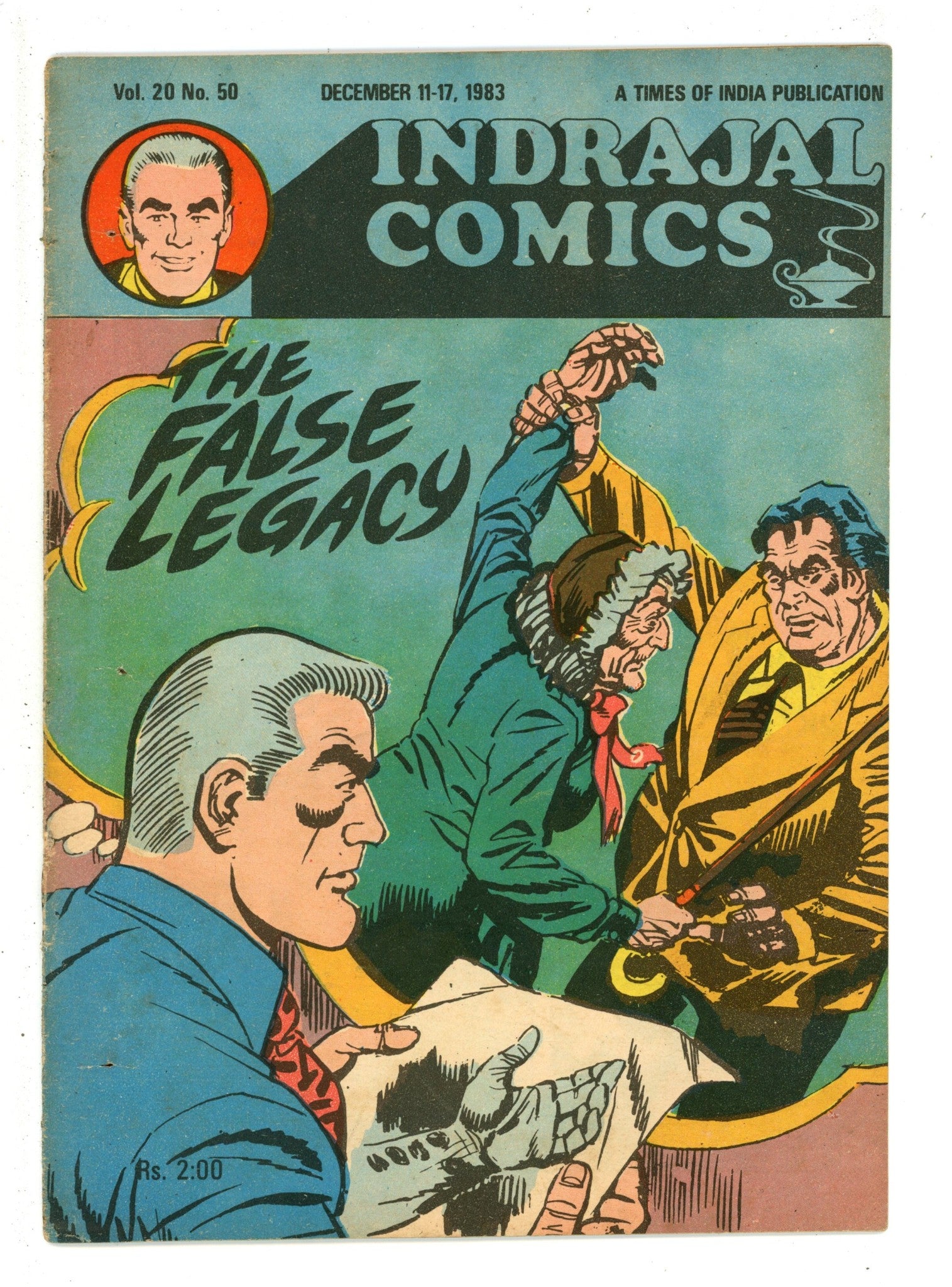 Indrajal Comics Vol 20 50 GD+ (2.5) (1983) 