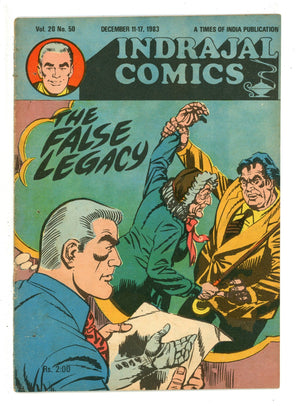Indrajal Comics Vol 20 50 GD+ (2.5) (1983) 