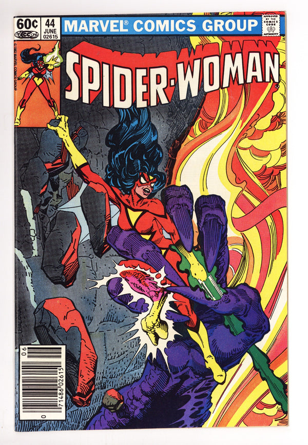 Spider-Woman Vol 1 44 VF+ (8.5) (1982) Newsstand