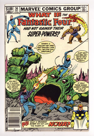 What If? Vol 1 36 Mid Grade (1982) Newsstand
