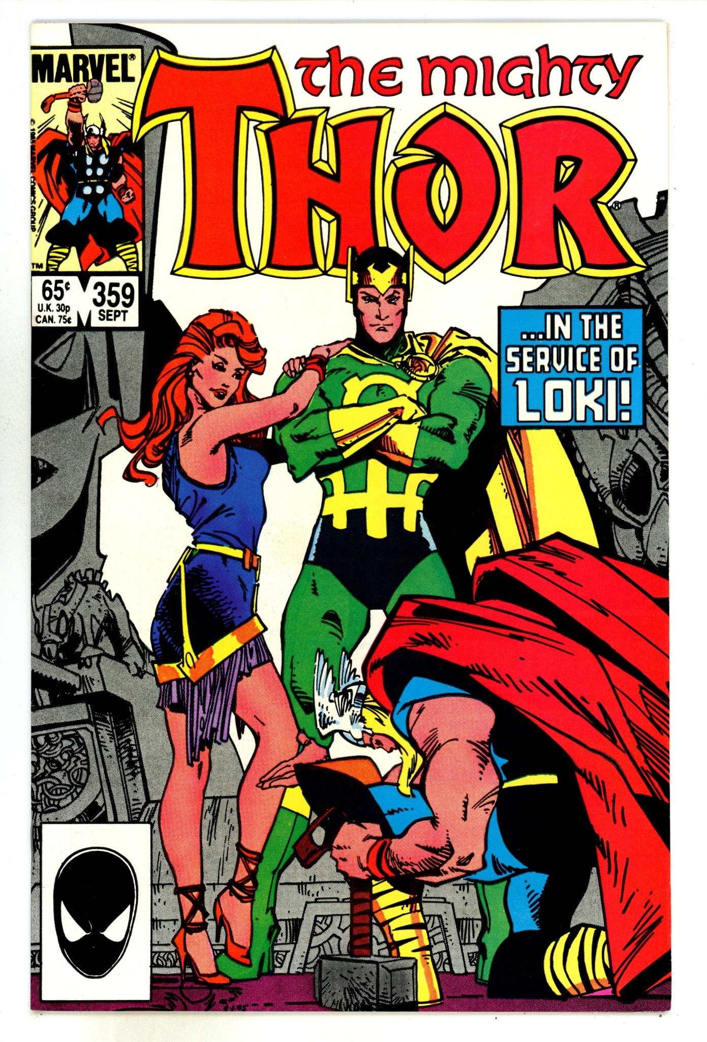 Thor Vol 1 359 High Grade (1985) 