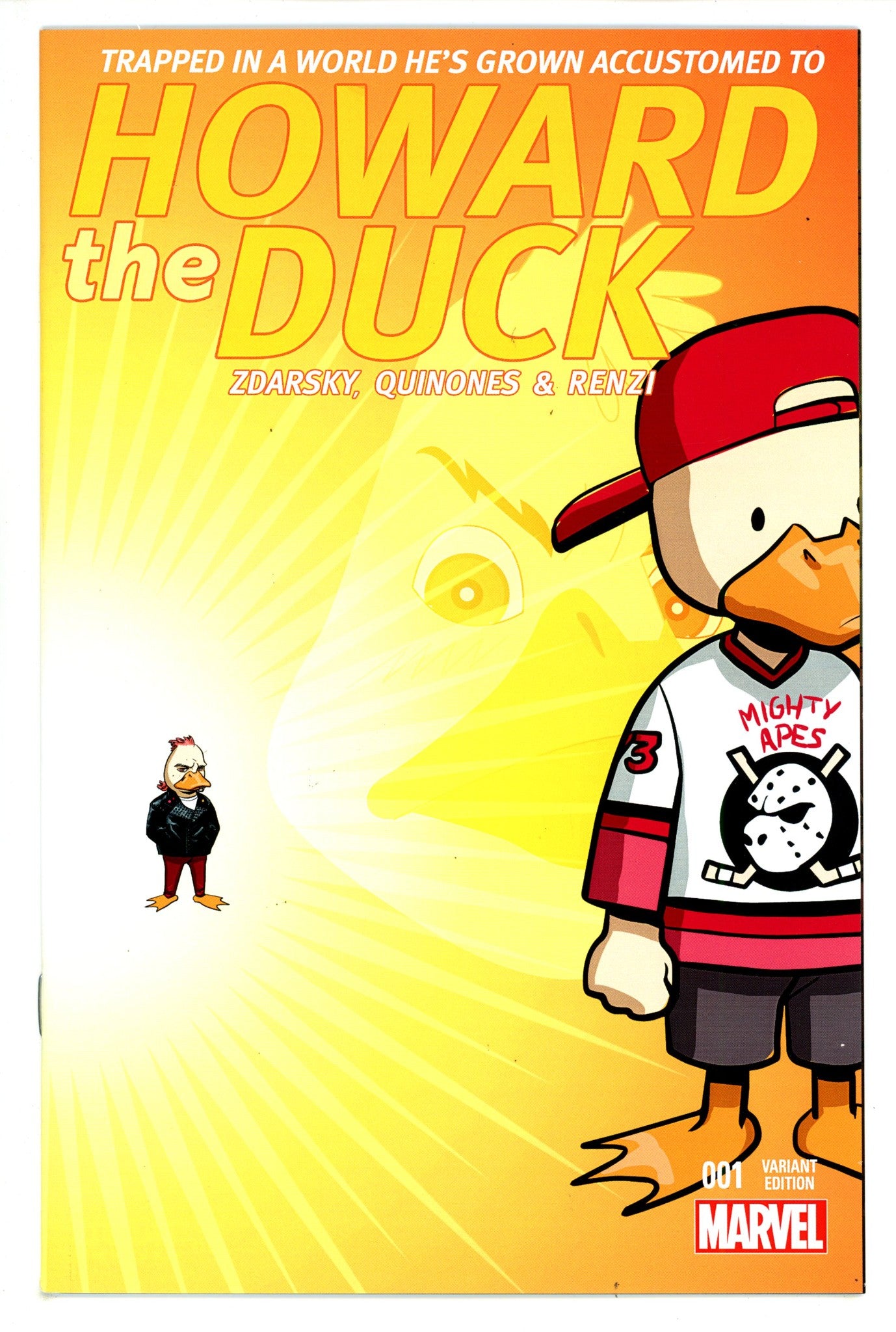 Howard the Duck Vol 4 1 VF (8.0) #2465 (2015) Zdarsky Variant 