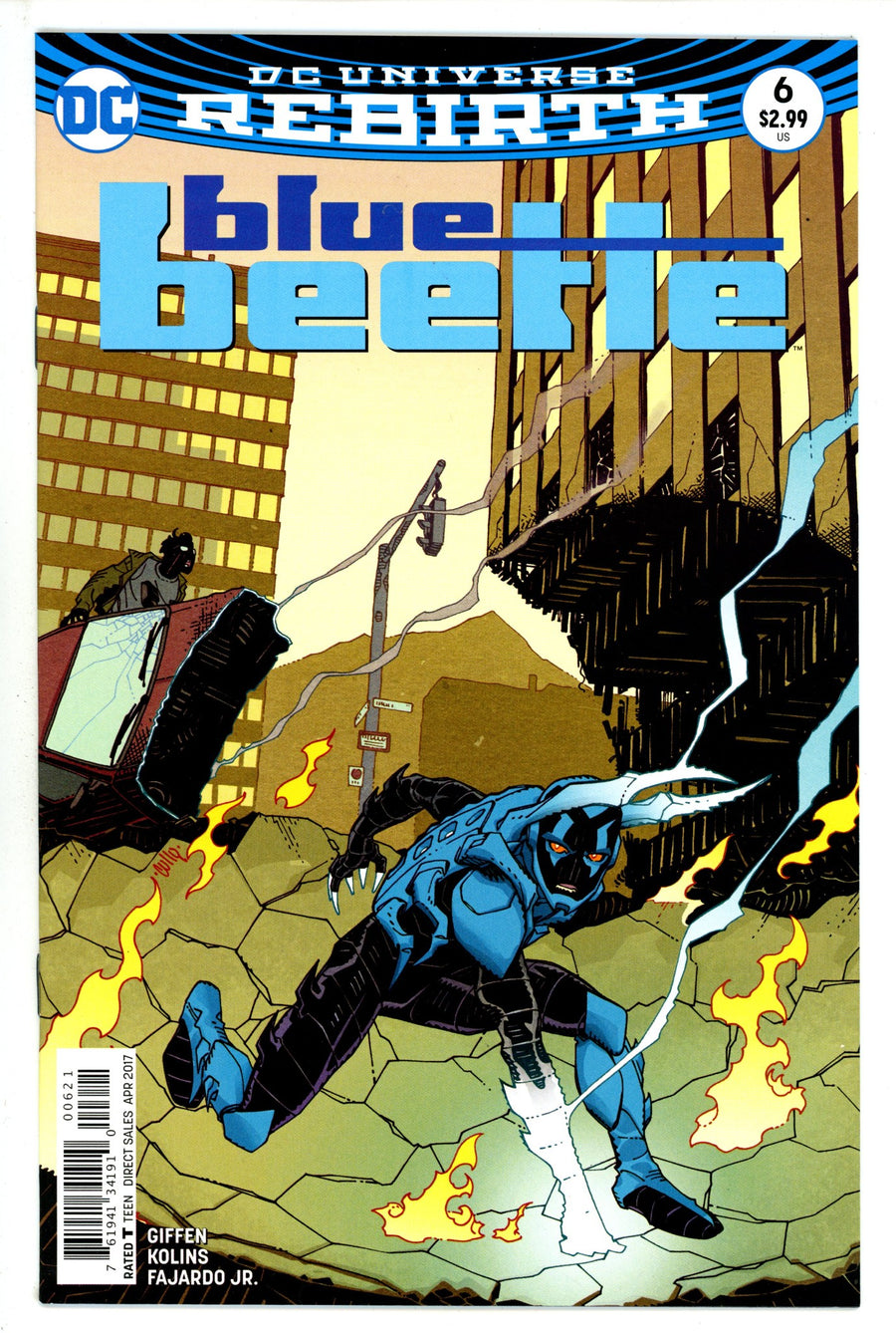 Blue Beetle Vol 10 6 High Grade (2017) Hamner Variant 