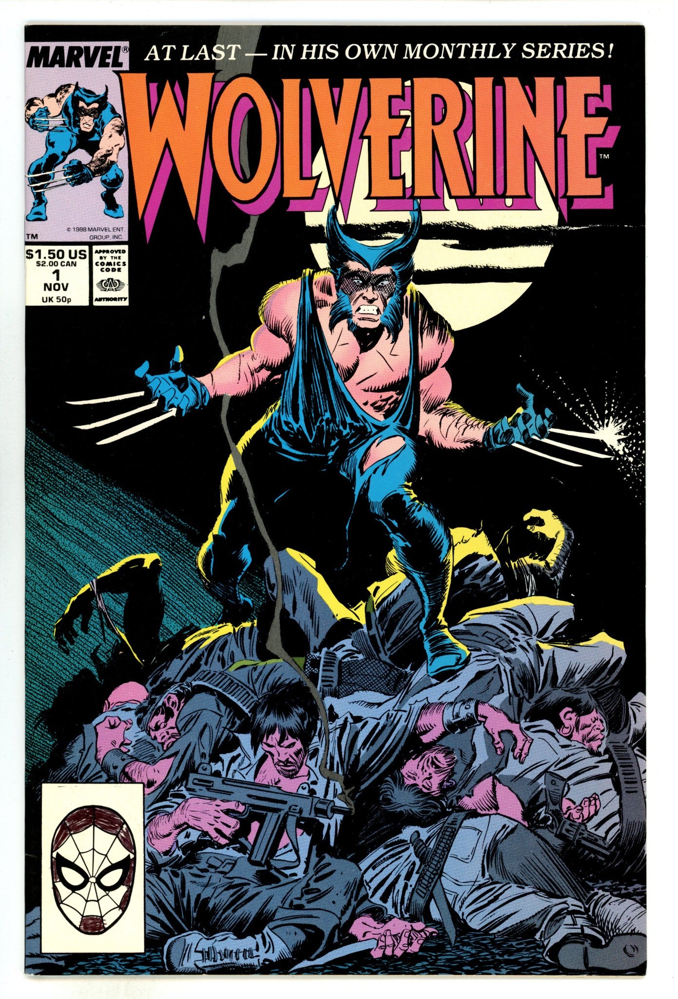 Wolverine Vol 2 1 VG+ (4.5) (1988) 
