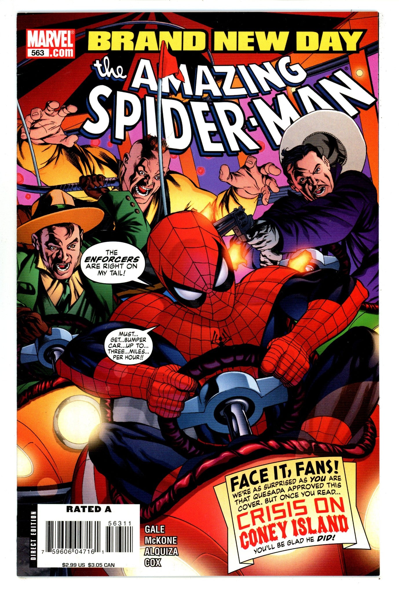 The Amazing Spider-Man Vol 2 563 VF+ (8.5) (2008) 