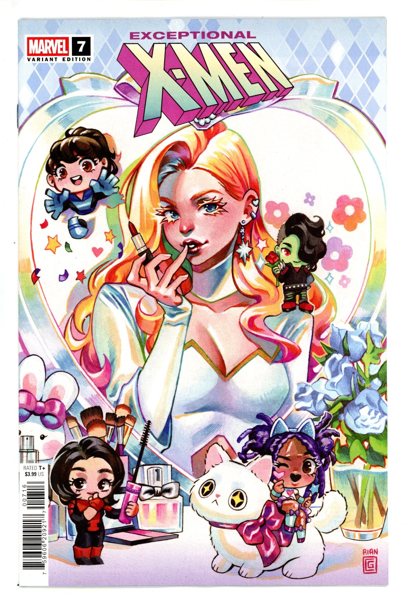 Exceptional X-Men 7 Gonzales Incentive Variant NM (2025)