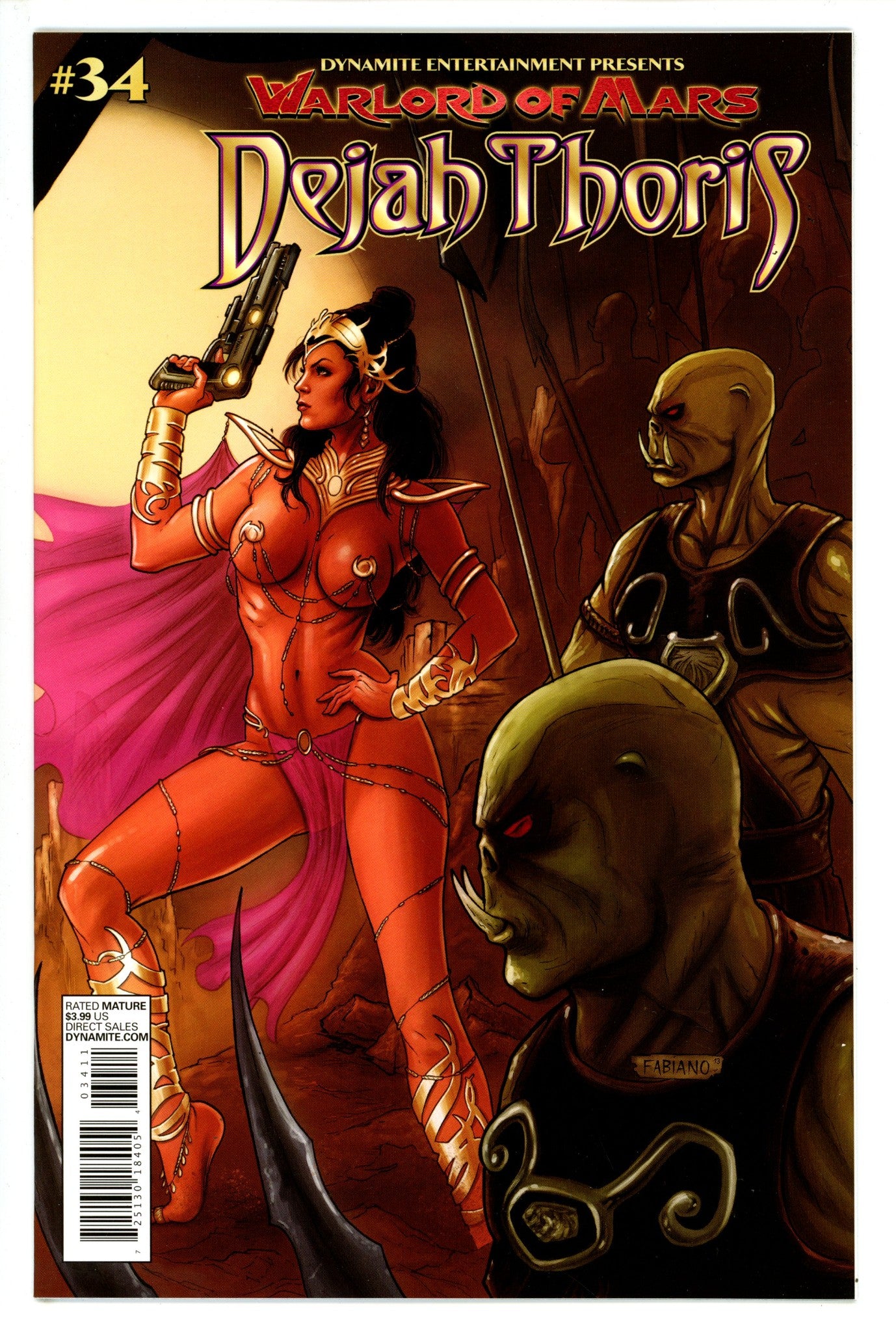 Warlord of Mars: Dejah Thoris 34 NM- (9.2) (2014)