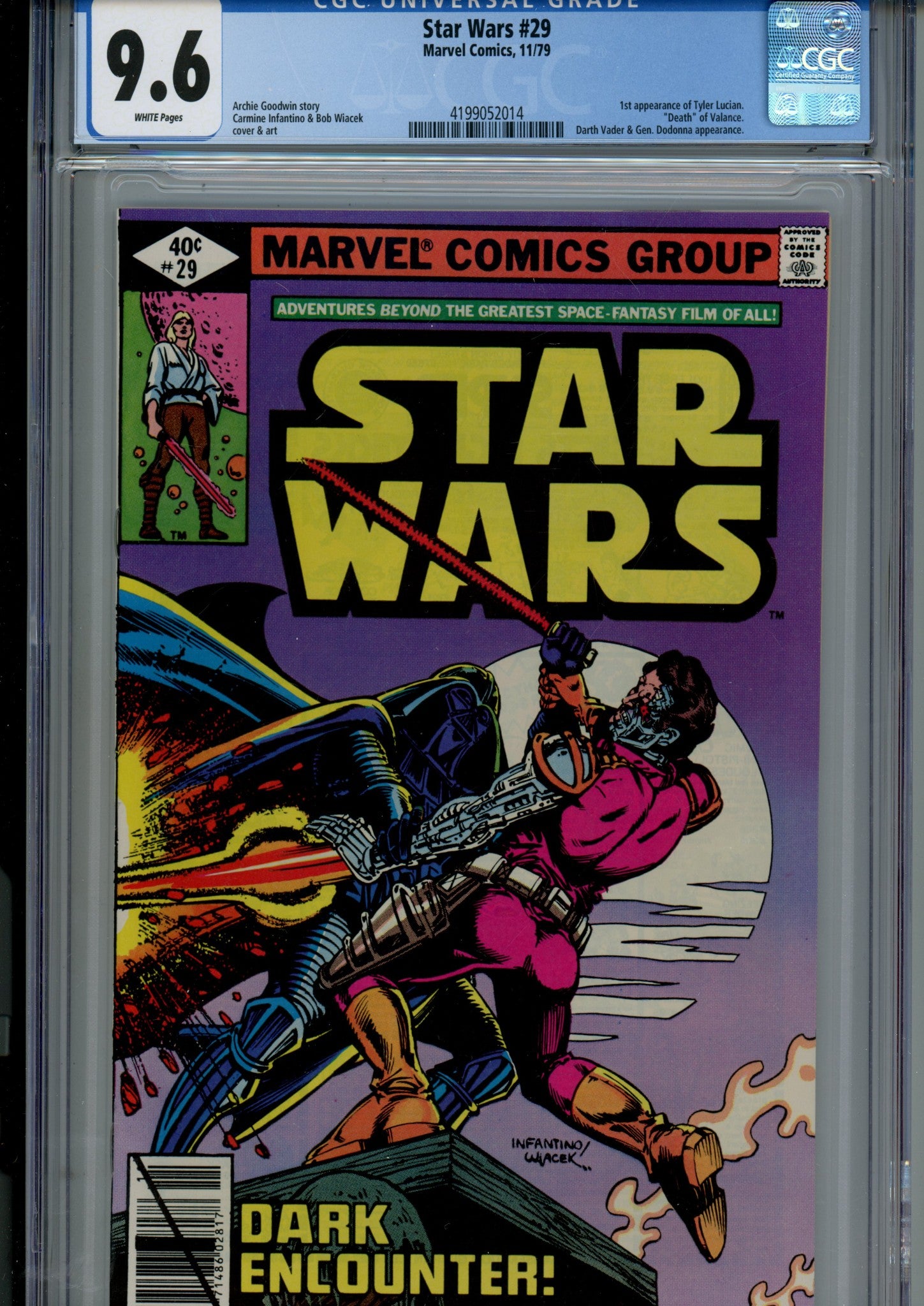 Star Wars Vol 1 29 CGC 9.6 (NM+) (1979) 
