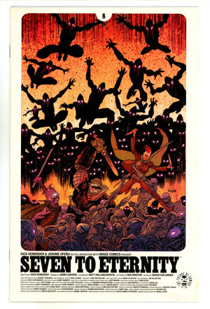 Seven to Eternity 8 High Grade (2017) Harren Variant