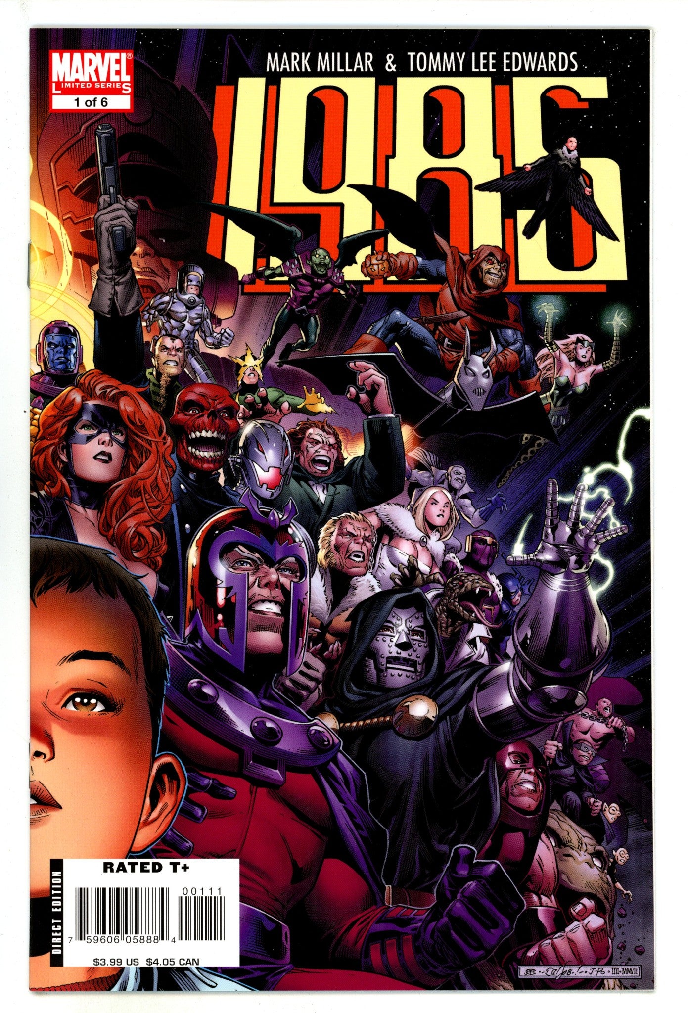 Marvel 1985 1 High Grade (2008) Villains Variant 