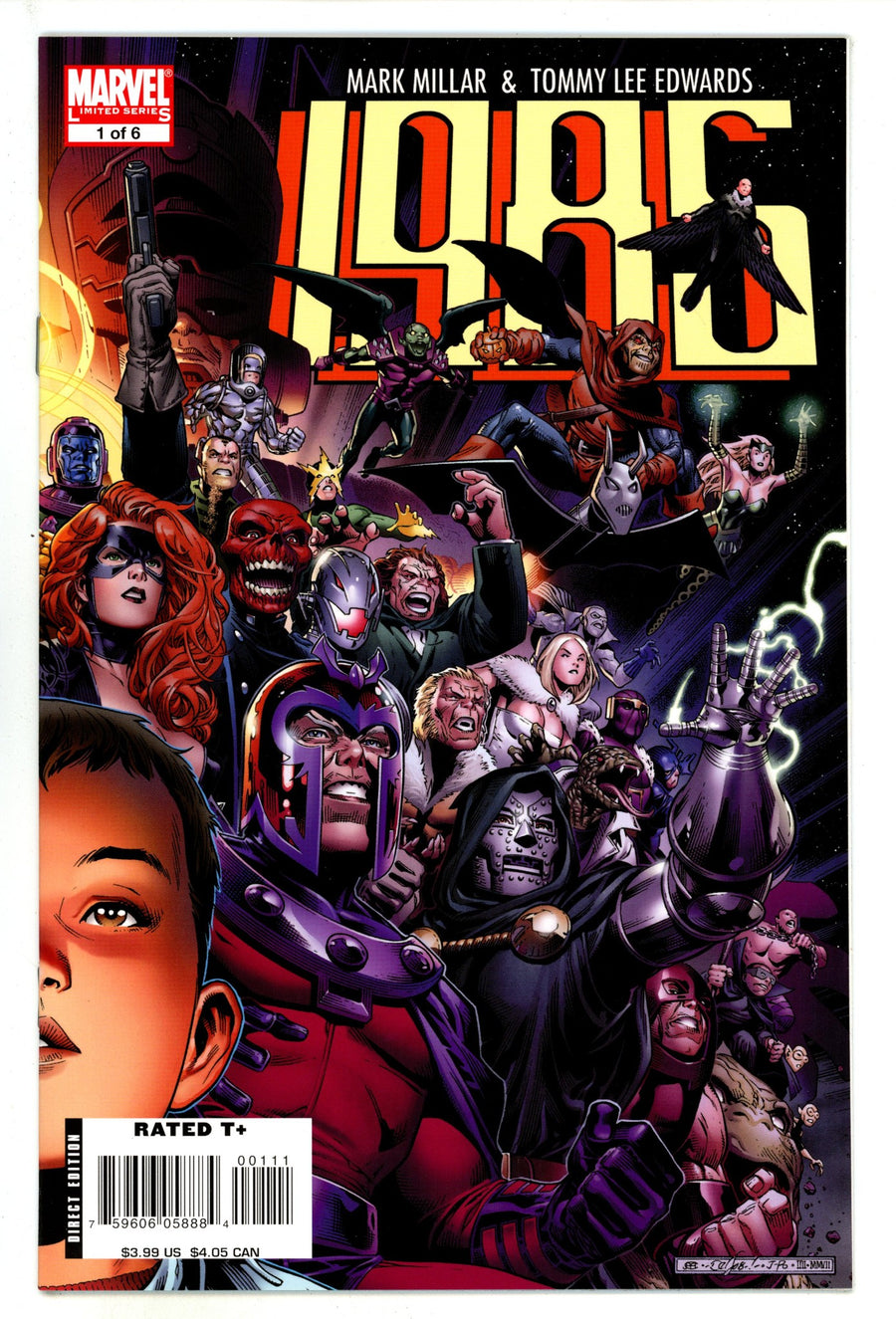 Marvel 1985 1 High Grade (2008) Villains Variant 