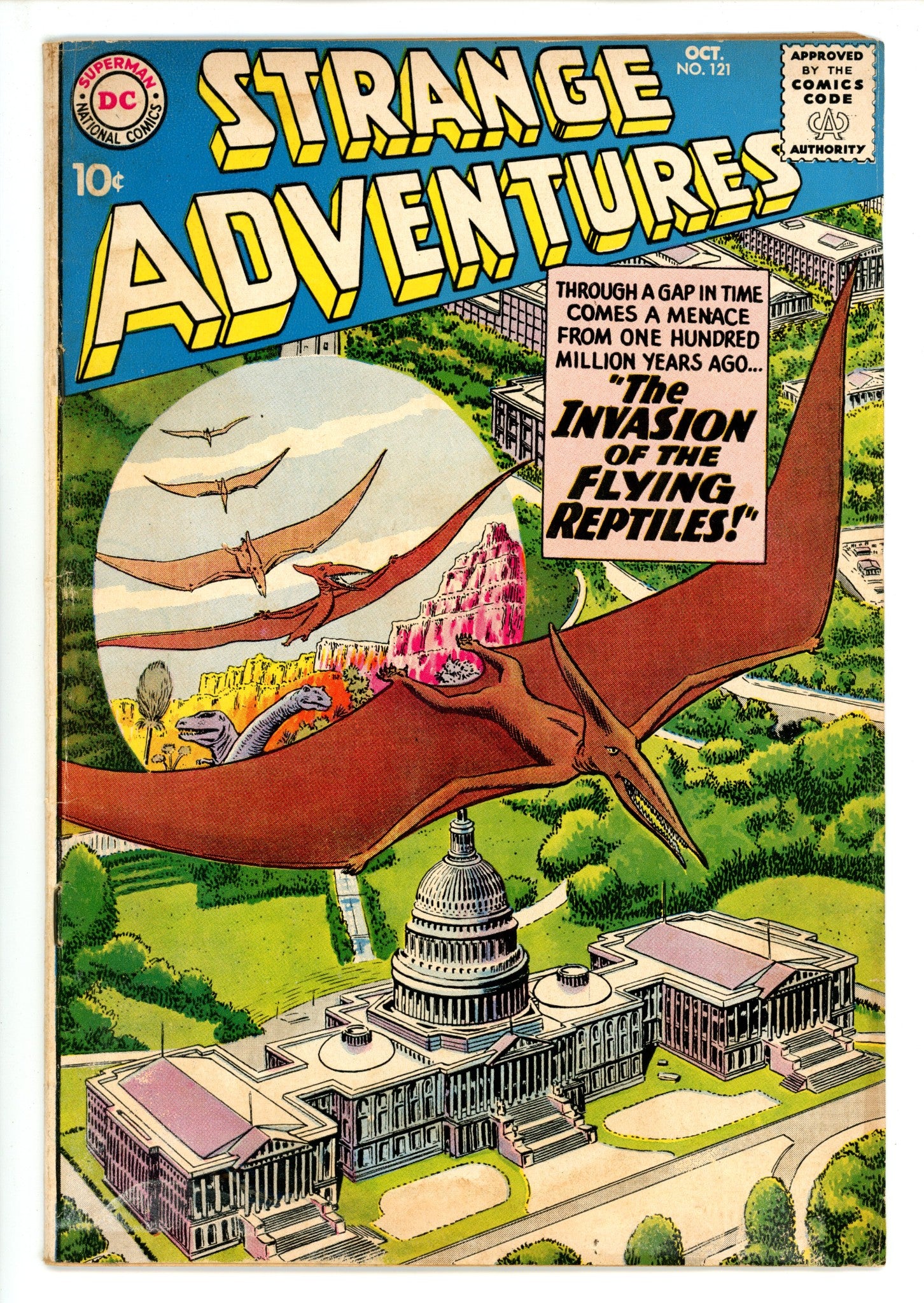 Strange Adventures Vol 1 121 VG+ (4.5) (1960) 