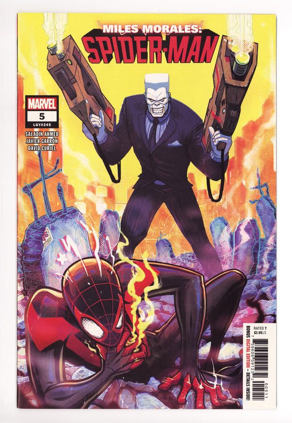 Miles Morales: Spider-Man Vol 1 5 (245) VF+ (8.5) (2019)