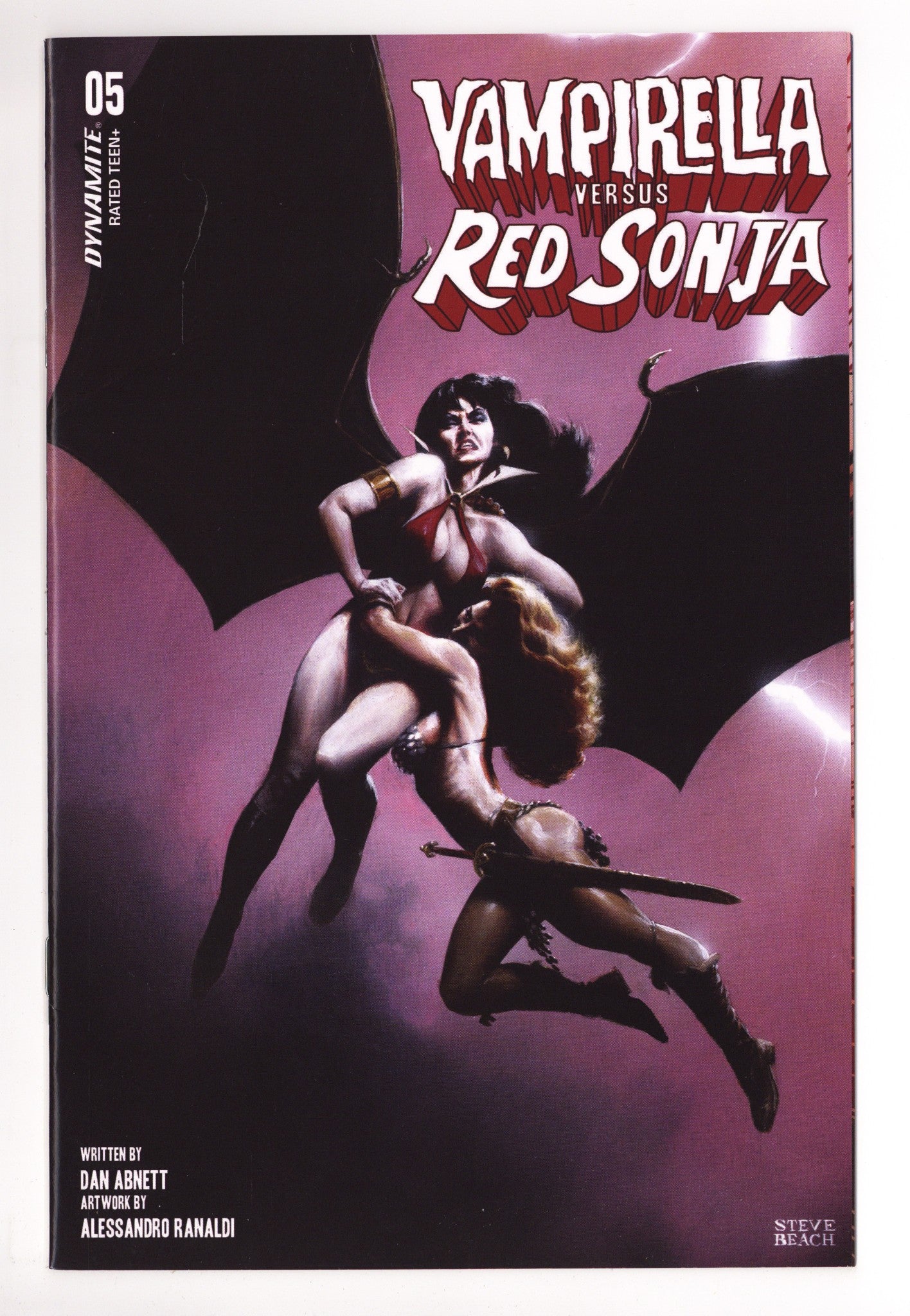 Vampirella versus Red Sonja   5  High Grade   (2023) Beach     Variant  