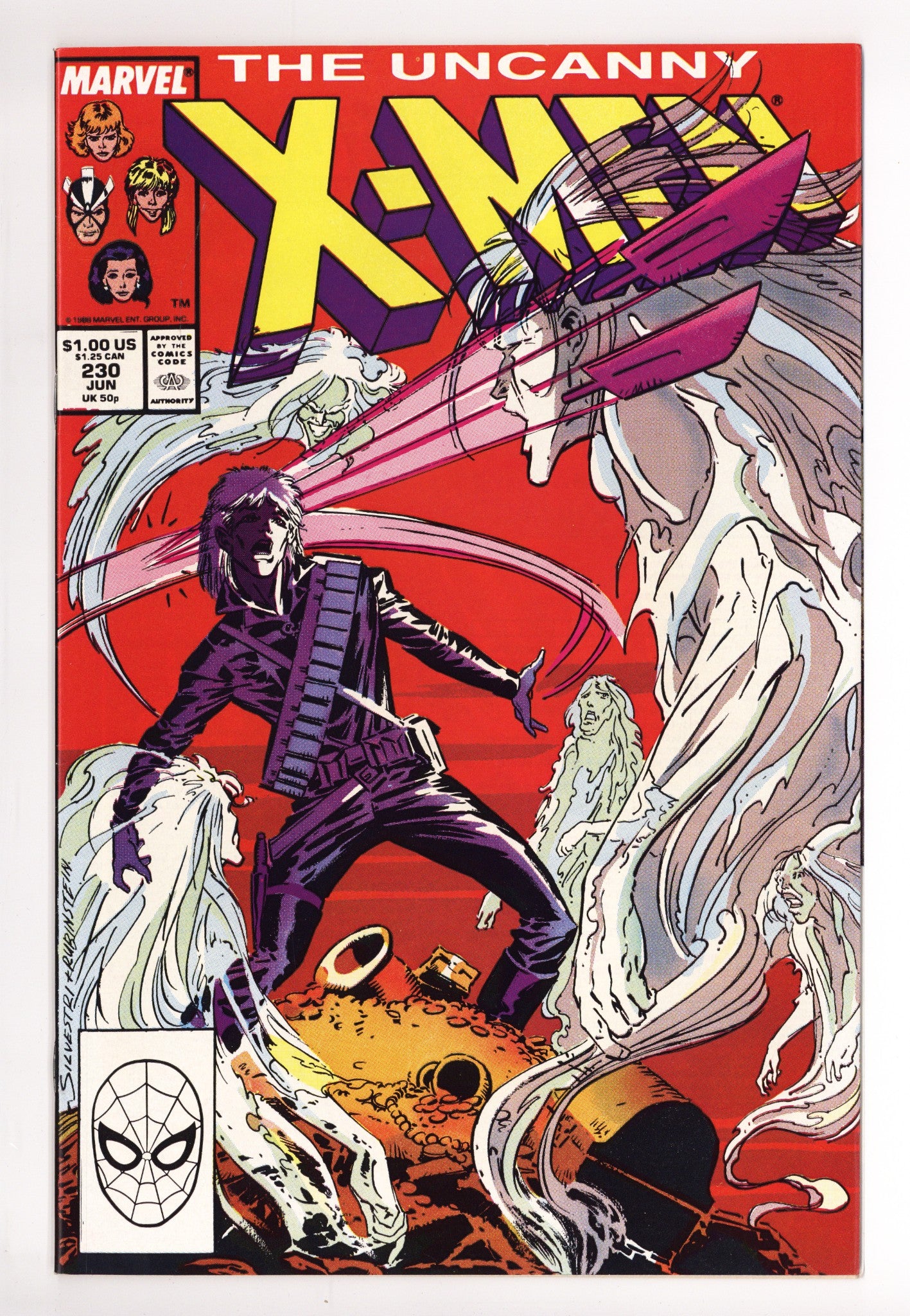 The Uncanny X-Men Vol 1 230 High Grade (1988) 