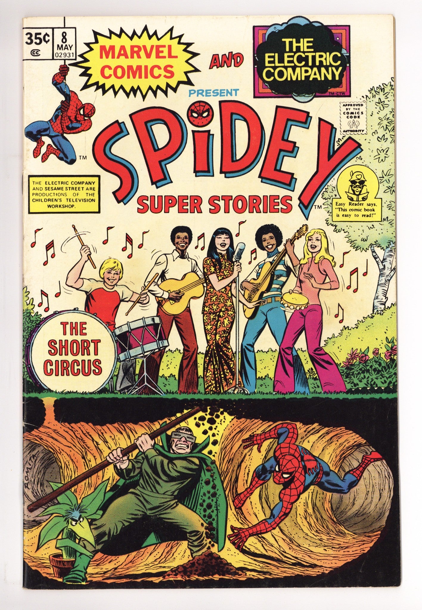 Spidey Super Stories 8 VG+ (4.5) (1975) 