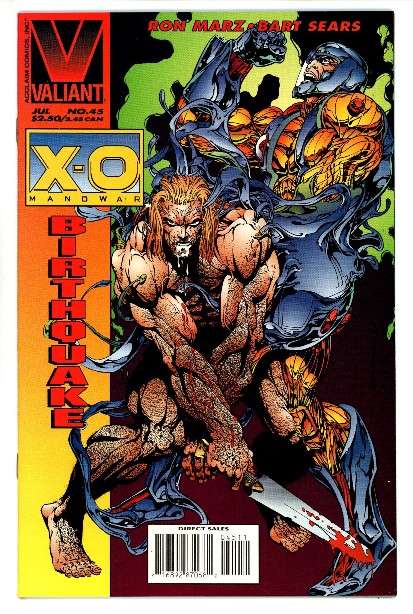 X-O Manowar Vol 1 45 (1995)