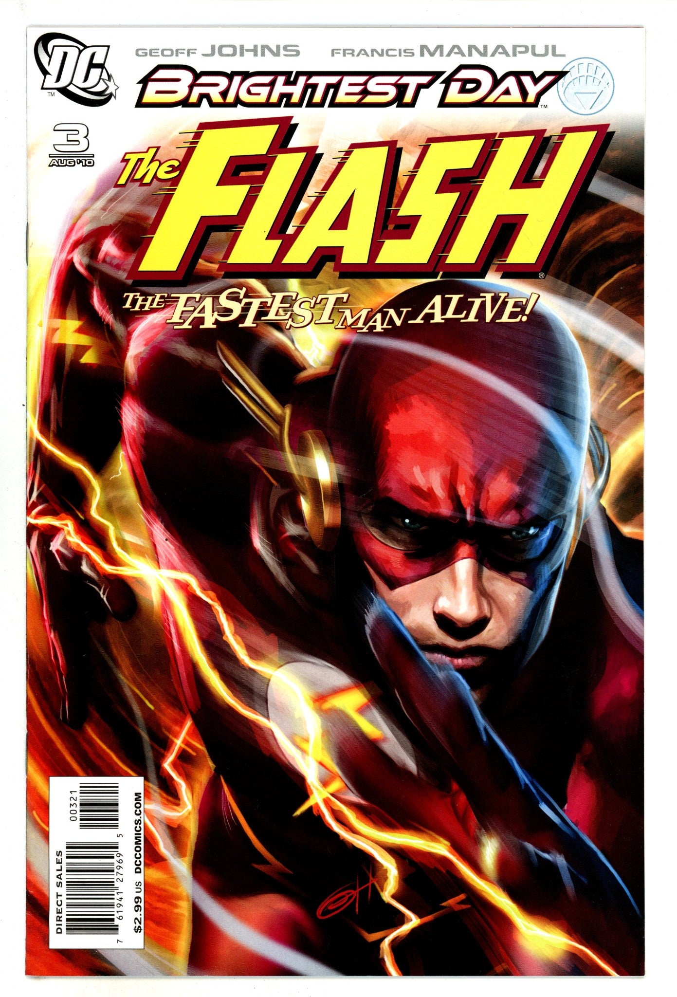 The Flash Vol 3 3 High Grade (2010) Horn Incentive Variant 
